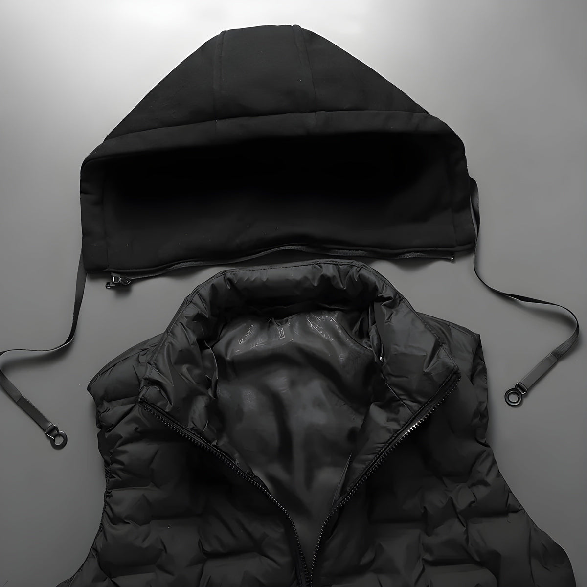 Thermo-Grid Hooded Vest