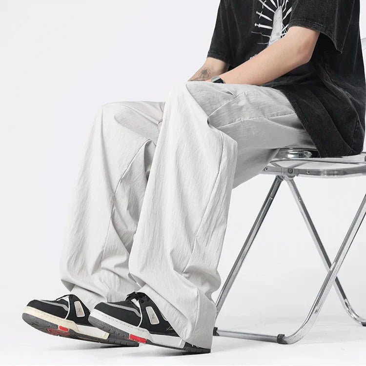 Tufted Parachute Pants