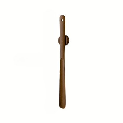 Wooden Shoehorn With Magnetic Wall Mount