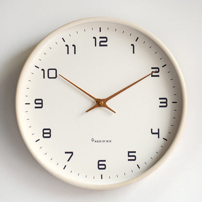 Minimalist Wooden Frame Wall Clock