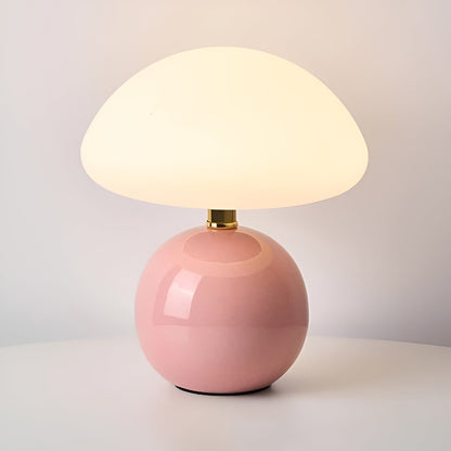 Modern Mushroom Ceramic Table Lamp