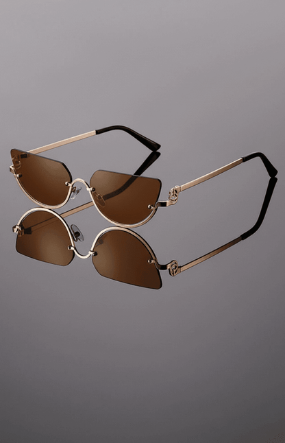 ZOÉVA – Cat Eye Sunglasses with UV400 Protection & Lightweight Metal Frames VIP