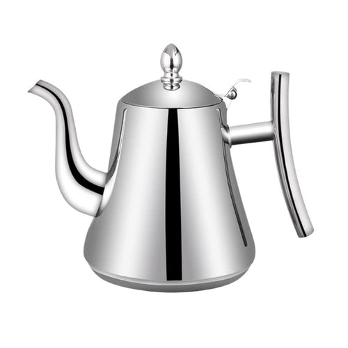 Modern Stainless Steel Teapot with Infuser