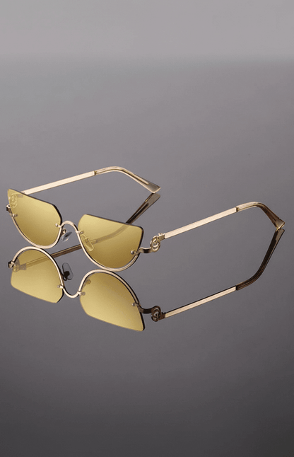 ZOÉVA – Cat Eye Sunglasses with UV400 Protection & Lightweight Metal Frames VIP