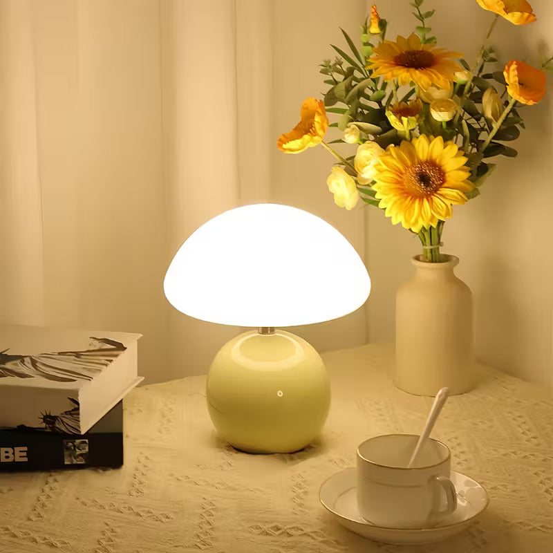 Modern Mushroom Ceramic Table Lamp