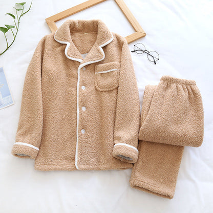 Olivia Relaxed Fit Pajama Two-Piece Set | Collared Button Front Pajama