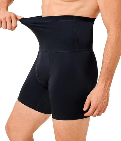 Theodore Compression Fit Shaper Shorts | High-Waist Tummy Control Shorts