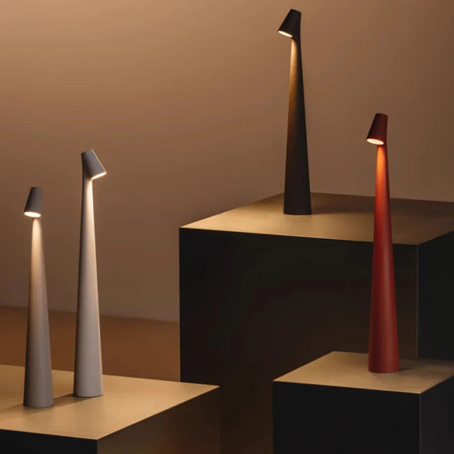 Wireless Table Lamp With LED Light