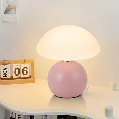 Modern Mushroom Ceramic Table Lamp
