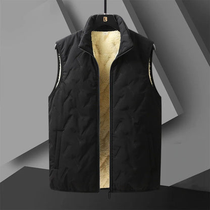 Theodore Thick Winter Vest | Insulated Windproof Cold-Weather Outerwear