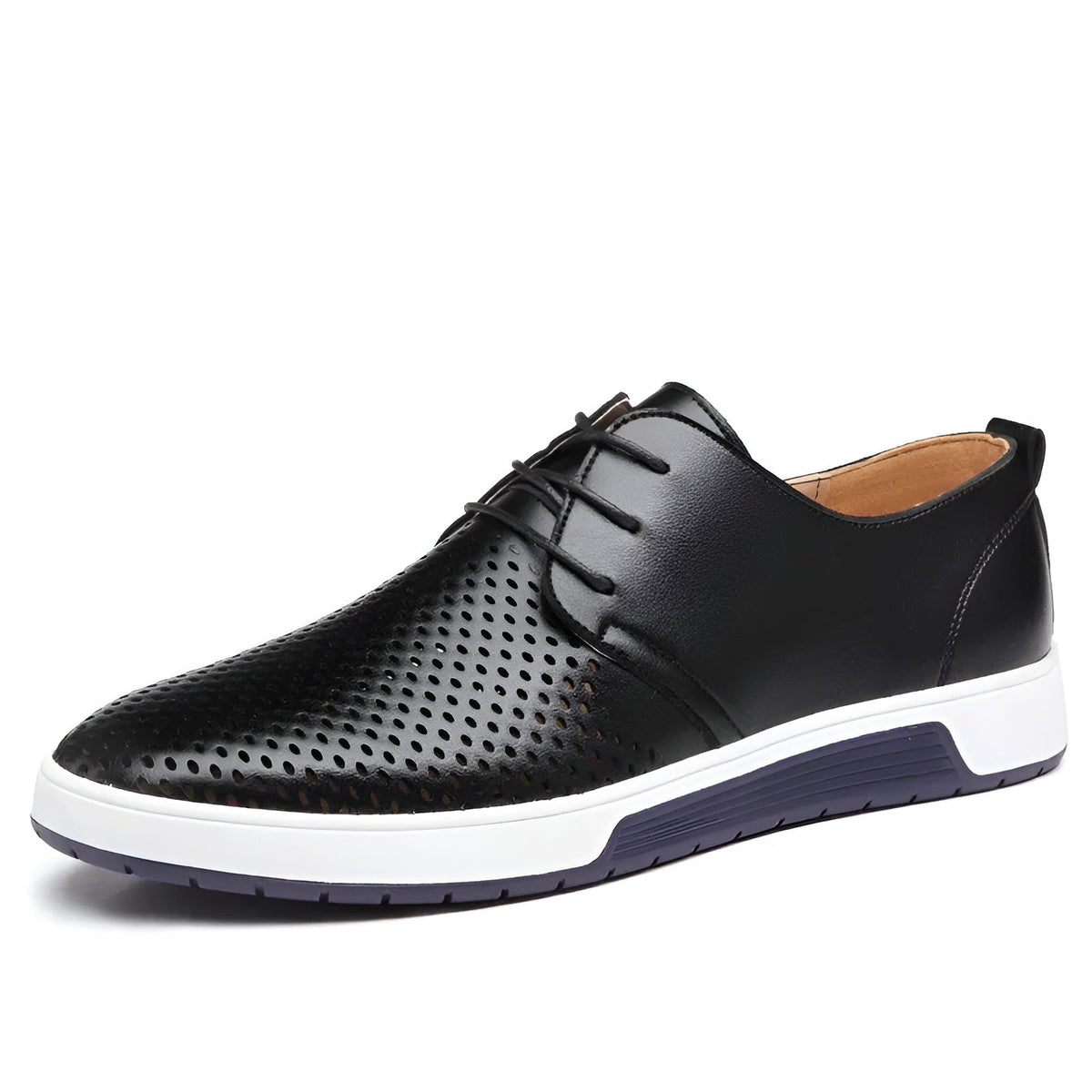 Morello Perforated Low Top Sneaker