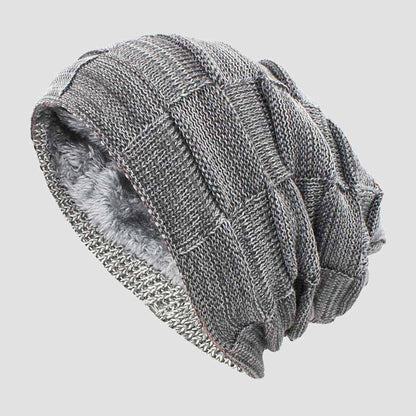 Theodore Slouchy Beanie | Knit Ribbed Slouchy Beanie