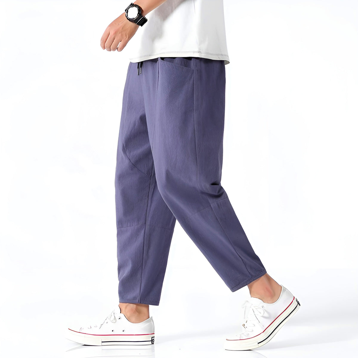 Urban Cropped Cotton Pants