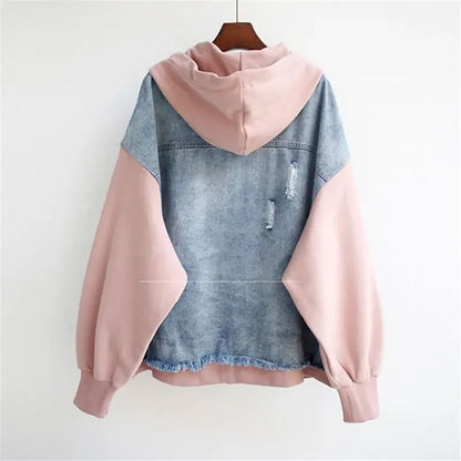 Mila Denim Hoodie