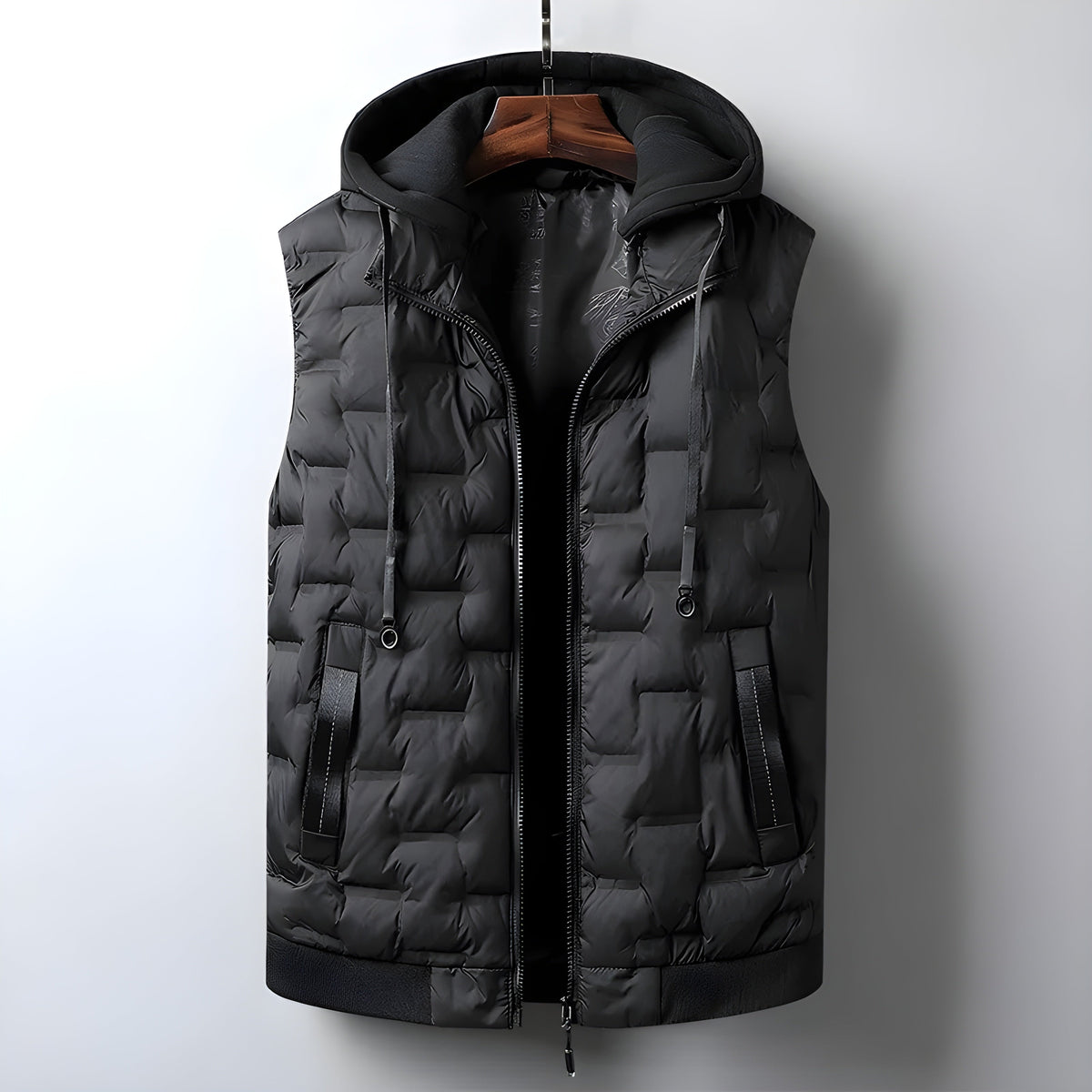 Thermo-Grid Hooded Vest