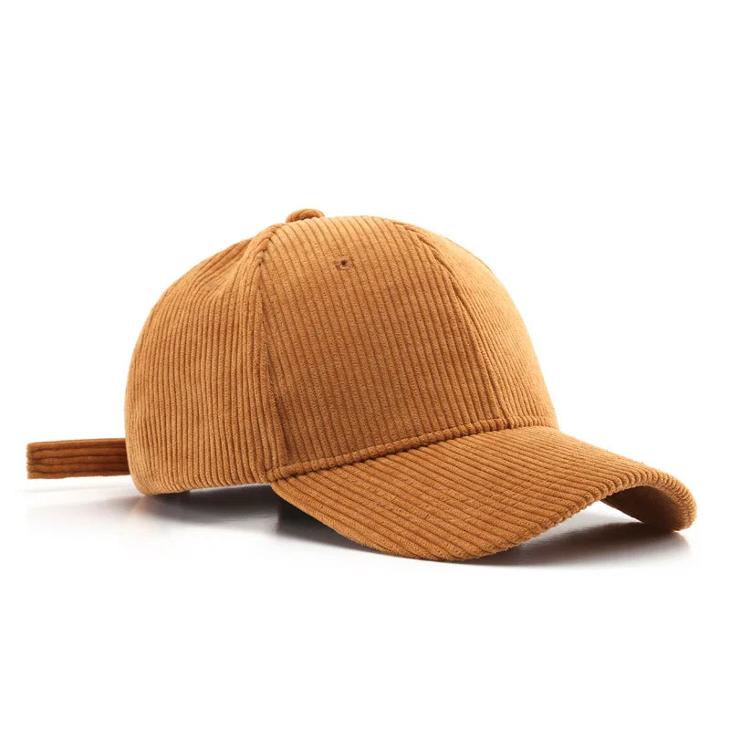 Theodore Adjustable Fit Baseball Cap | Solid Curved Brim Baseball Cap