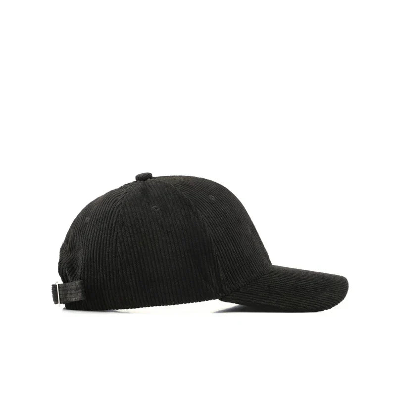 Theodore Adjustable Fit Baseball Cap | Solid Curved Brim Baseball Cap