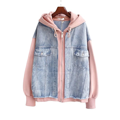 Mila Denim Hoodie