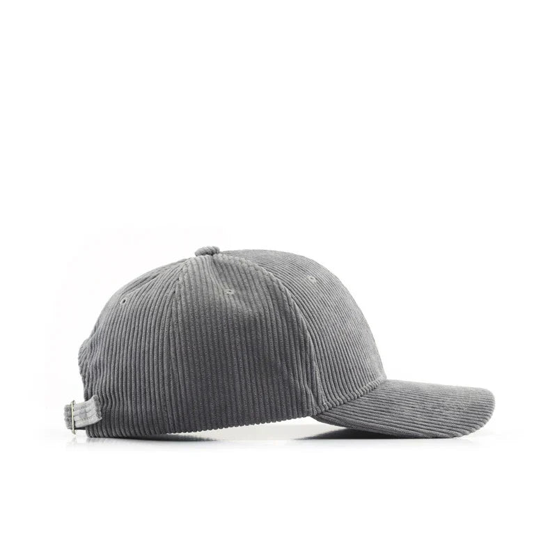 Theodore Adjustable Fit Baseball Cap | Solid Curved Brim Baseball Cap