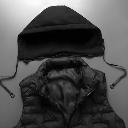 Thermo-Grid Hooded Vest