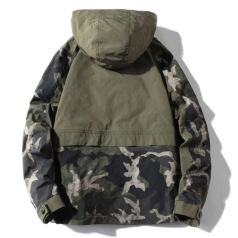 Split Camo Jacket