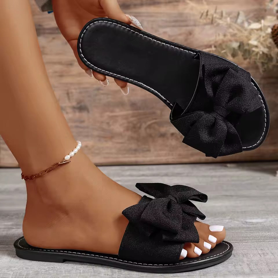 Ariel Bow-Tie Flats