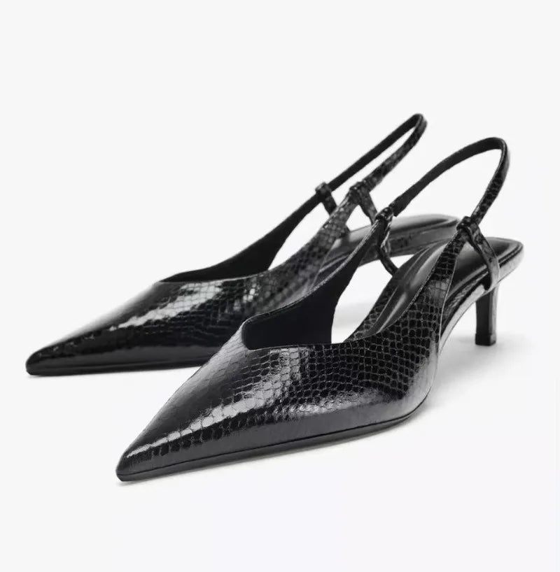 Python Kitten Heels