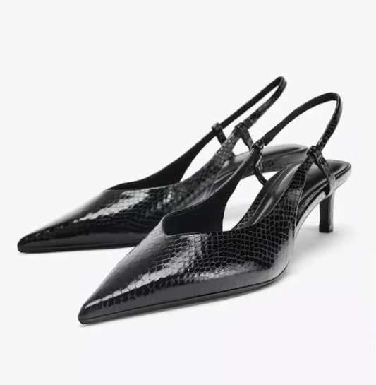 Python Kitten Heels