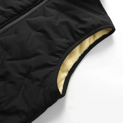 Theodore Thick Winter Vest | Insulated Windproof Cold-Weather Outerwear
