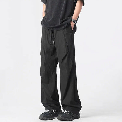 Tufted Parachute Pants