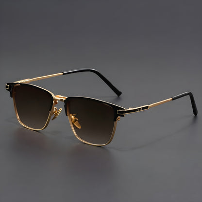 Montes Half-Frame Sunglasses