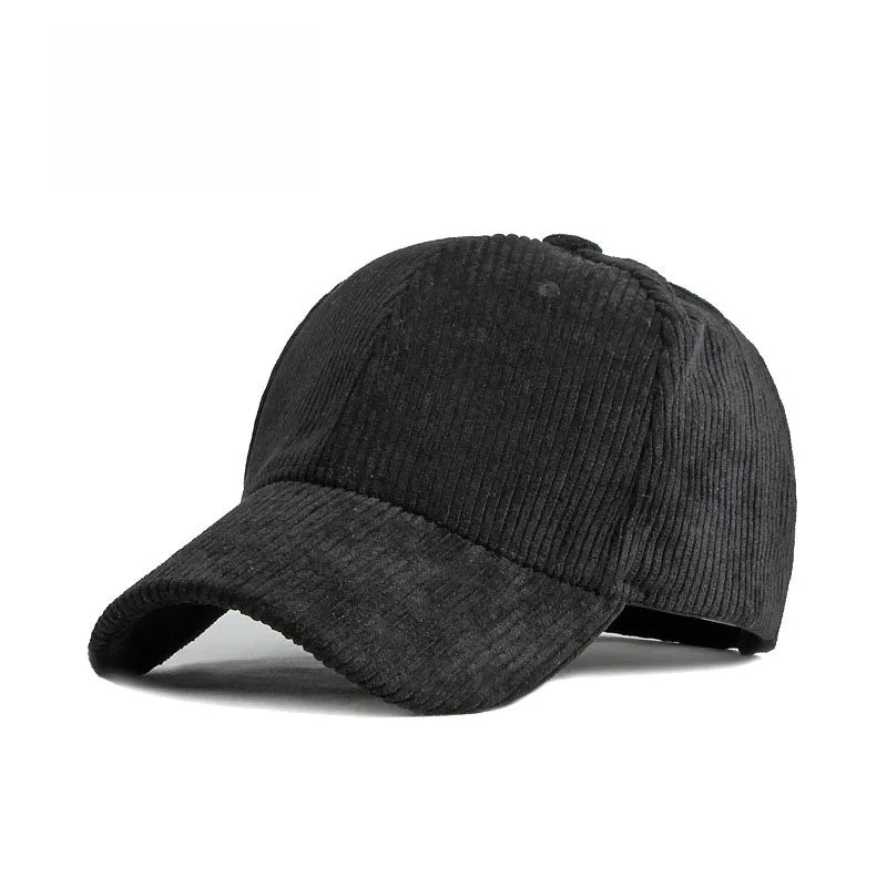 Theodore Adjustable Fit Baseball Cap | Solid Curved Brim Baseball Cap