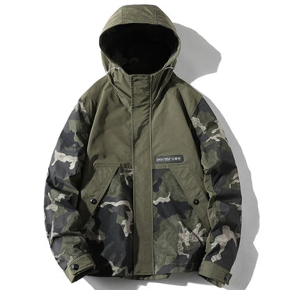 Split Camo Jacket