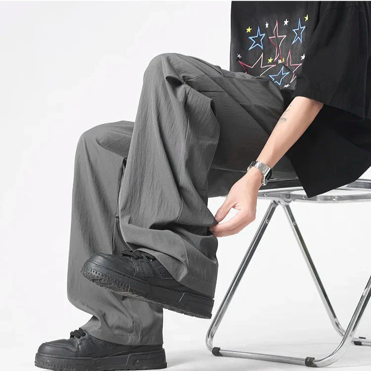 Tufted Parachute Pants