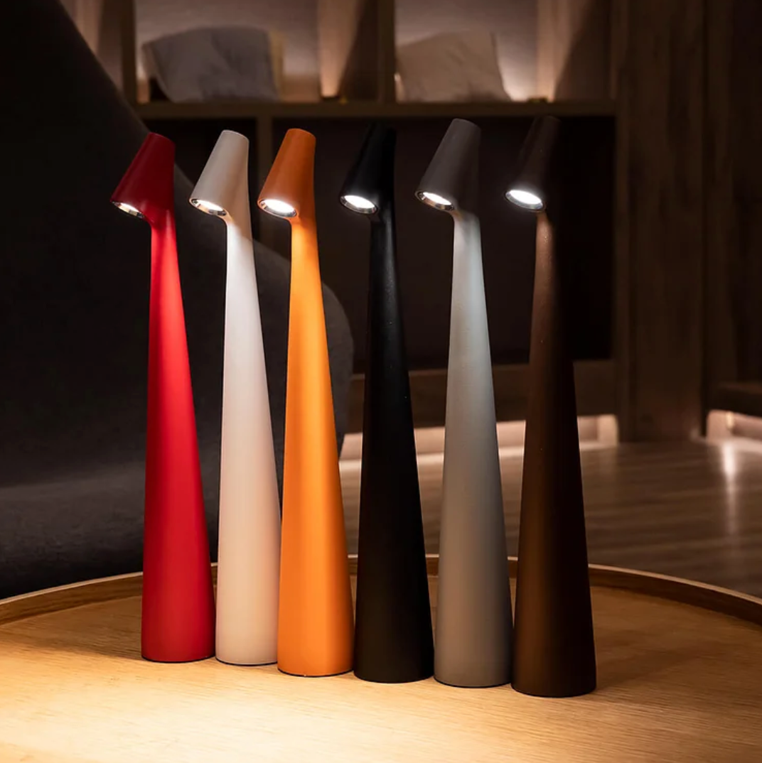 Wireless Table Lamp With LED Light