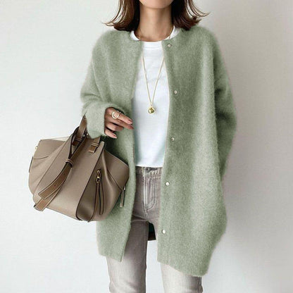 Sofia Coatigan | Relaxed Fit Button Front Coatigan