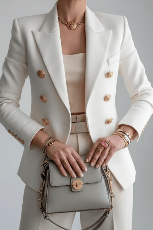 Zola – Sleek Tailored Blazer with Breathable Lining VIP