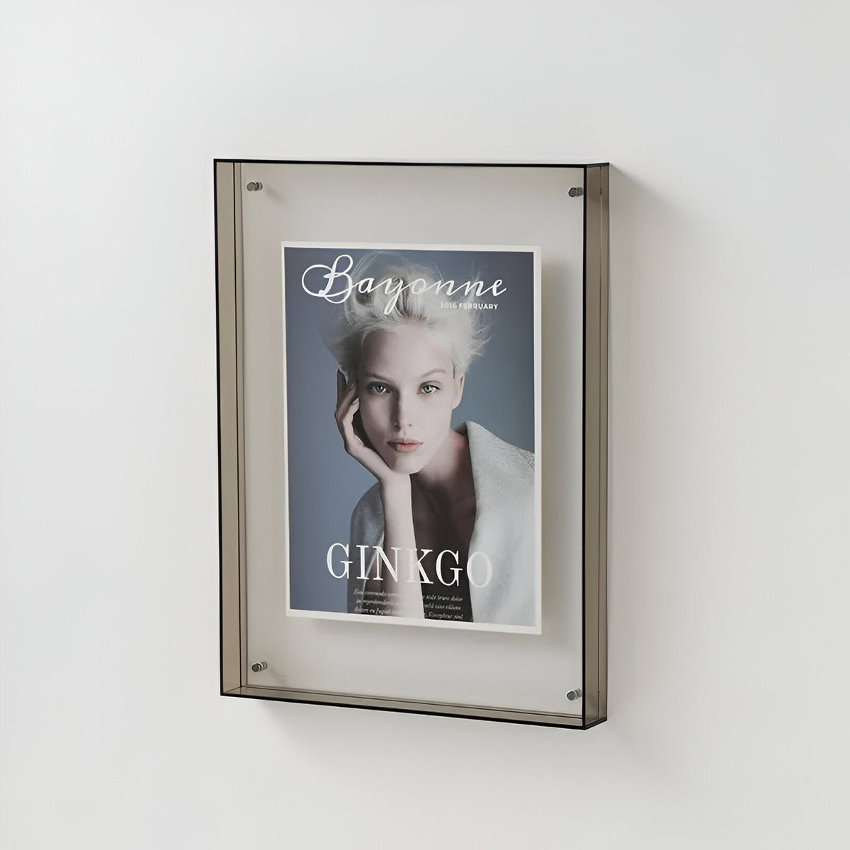 Modern Acrylic Picture Frame With Transparent Design