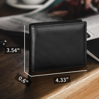 Sebastian Bifold Wallet | Stitched Multiple Card Slots Wallet