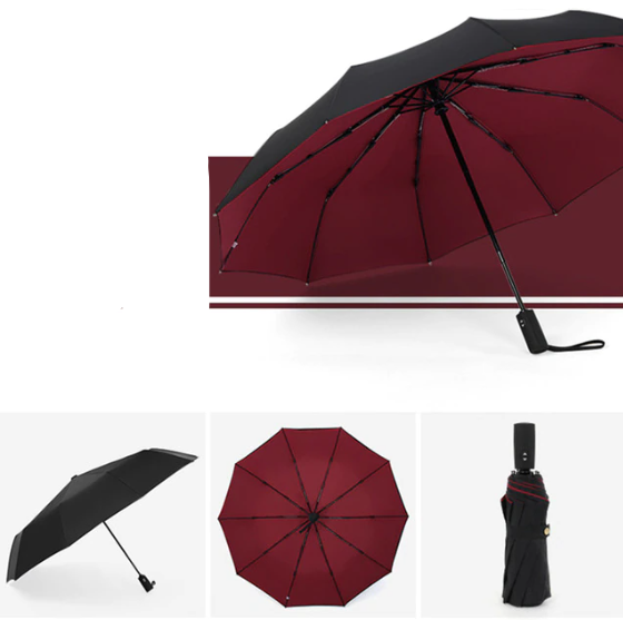 Storm-Proof Folding Umbrella – Durable Wind-Resistant Design
